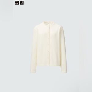 Uniqlo Merino Blend Long-Sleeve Crew Neck Cardigan
